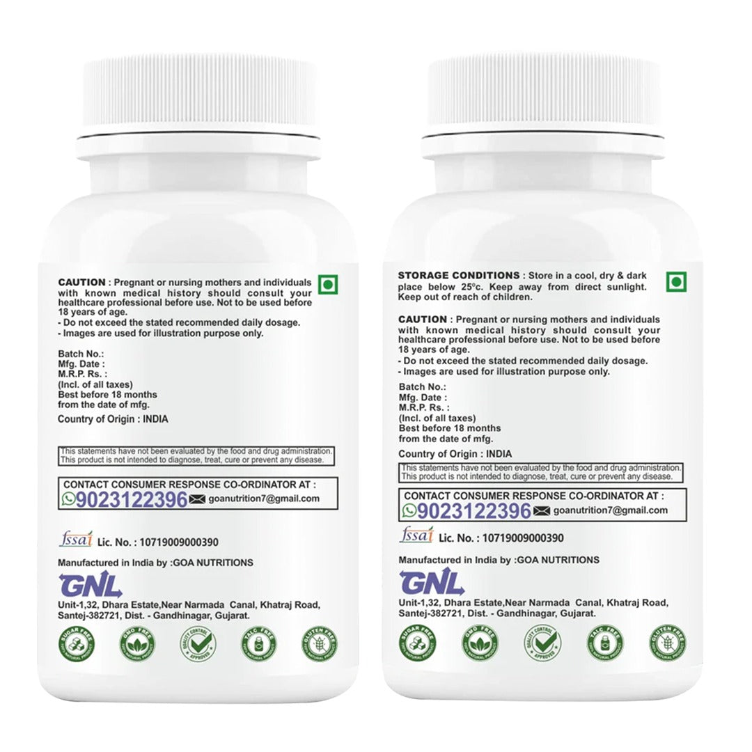 GNL Men's Vitality Combo Pack – Testosterone Booster 2000mg + Horny Goat Weed & Maca Root | Dual Formula for Energy, Stamina, Strength & Performance Support