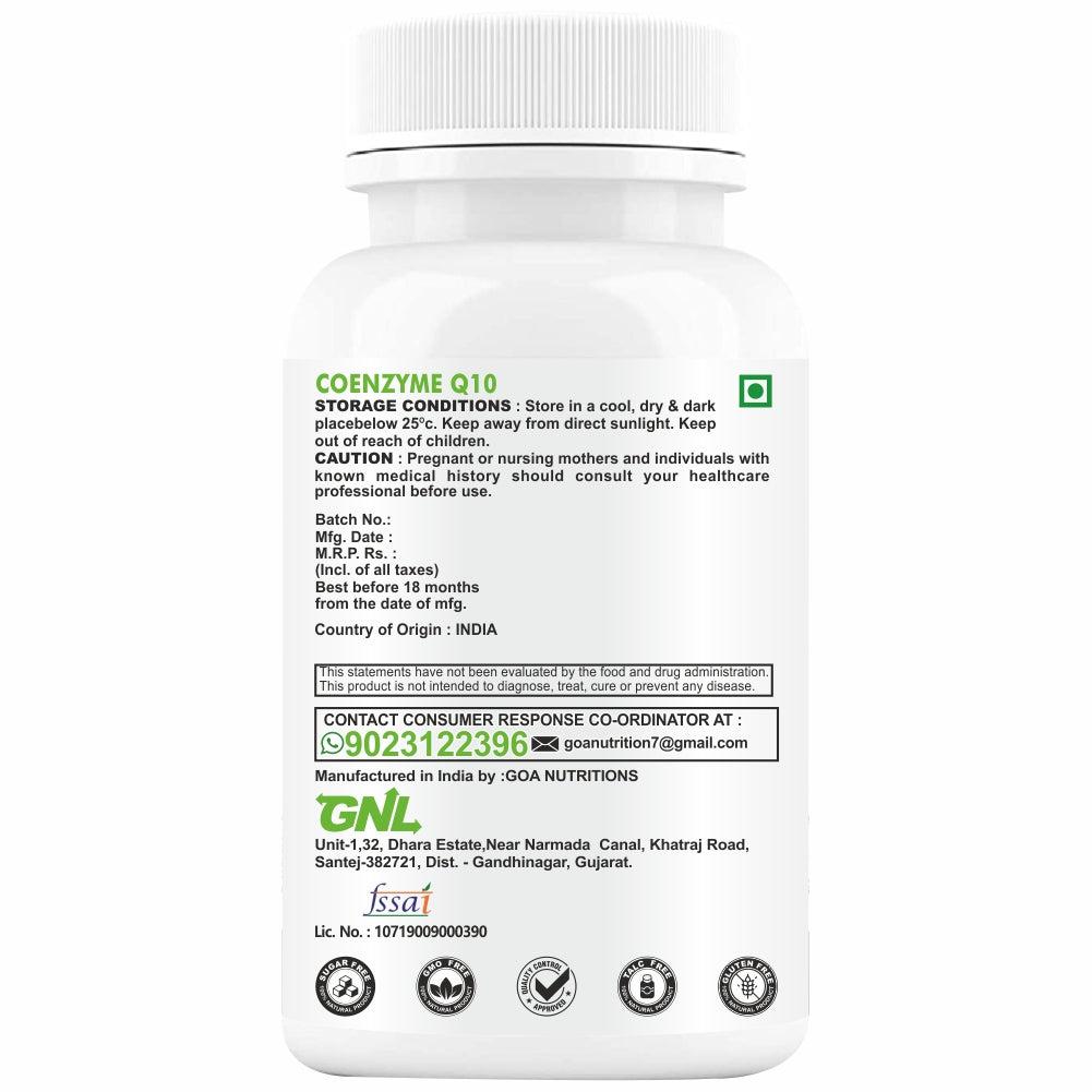 GNL Coenzyme q10, coq10 300mg As Ubiquinol -30 Tablets - Image #3