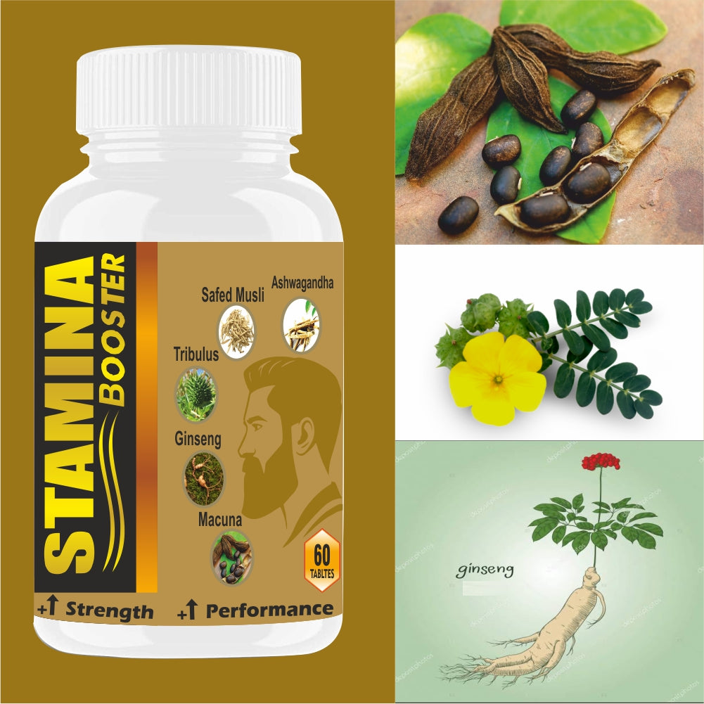 Goa Nutritions Stamina Booster For Men 60 Tablets