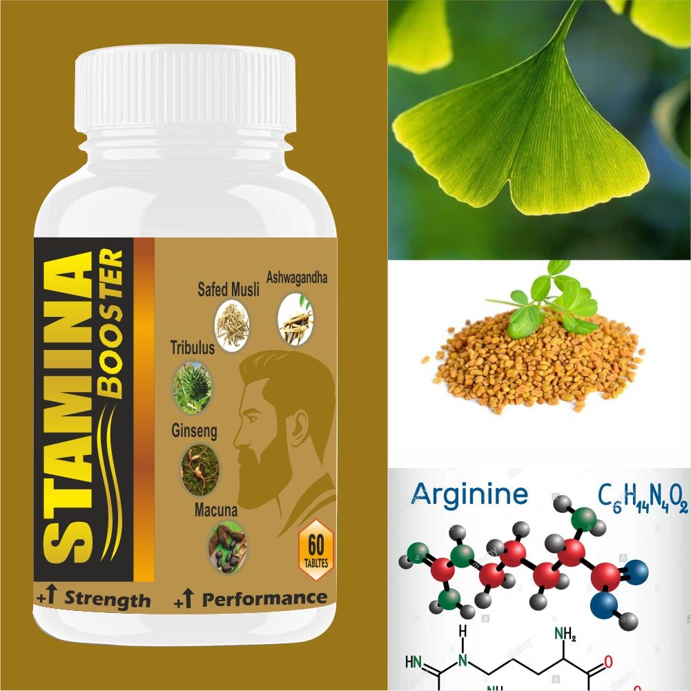 Goa Nutritions Stamina Booster For Men 60 Tablets