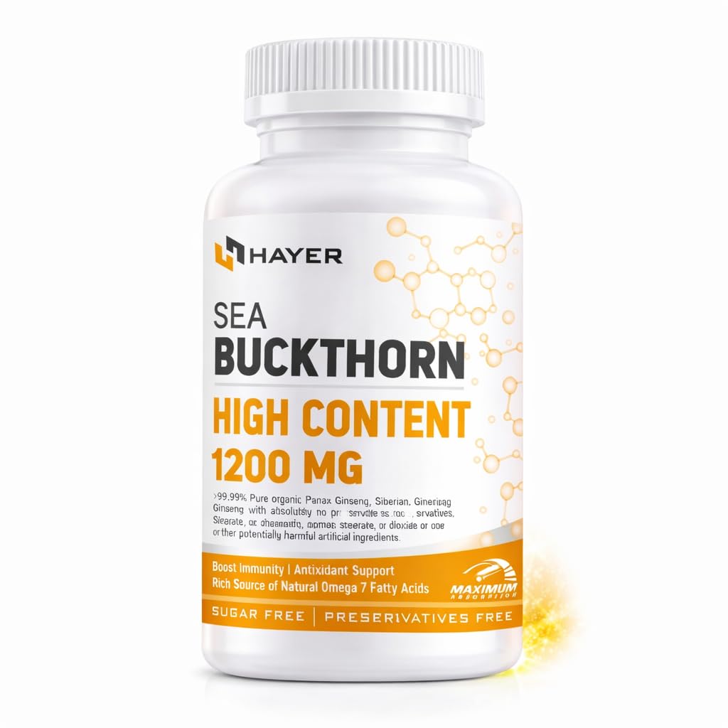 Sea Buckthorn Tablets – For Radiant Skin & Dry Eye Support