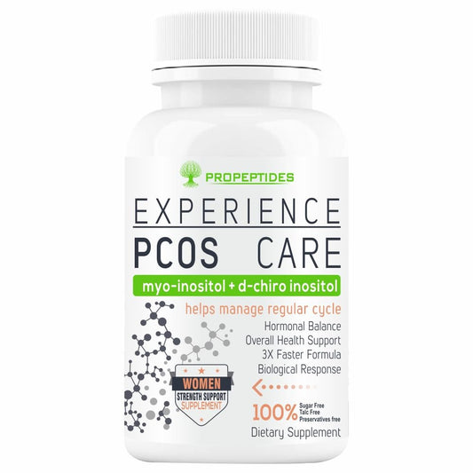 PCOS Supplement for Women  Myo-Inositol + D-Chiro Inositol, 60 Tablets