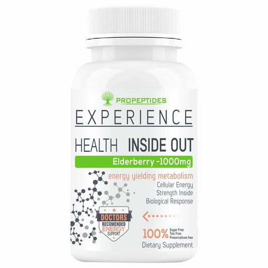 Elderberry 1000mg with Vitamin C & Zinc | Immune Support | 60 Tablets