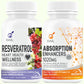 GNL Resveratrol Supplements 600mg With Grape Seed, And Absorption Enhancers For Higher Bioavailability -60 Capsules