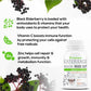 Elderberry 1000mg with Vitamin C & Zinc | Immune Support | 60 Tablets