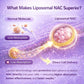 HAYER Liposomal NAC 600mg + Vitamin C | Liver & Lung Support Tablets