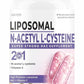 HAYER Liposomal NAC 600mg + Vitamin C | Liver & Lung Support Tablets