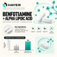 HAYER Benfotiamine 600mg + Alpha Lipoic Acid 600mg  60 Tablets
