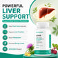 HYPRASH Liver Detox Tablets 800mg | Milk Thistle & NAC | 60 Tablets