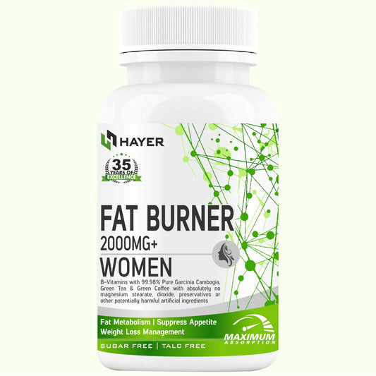 HAYER Fat Burners For Women With Green Tea, Apple Cider Vinegar,60 Keto Tablet s