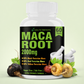 GOA NUTRITIONS Maca Root Extract Adaptogen Complex Red, Black and Yellow Grade, As Dietary Supplement, No Sugar, Preservatives, And Talc -60 Tablets
