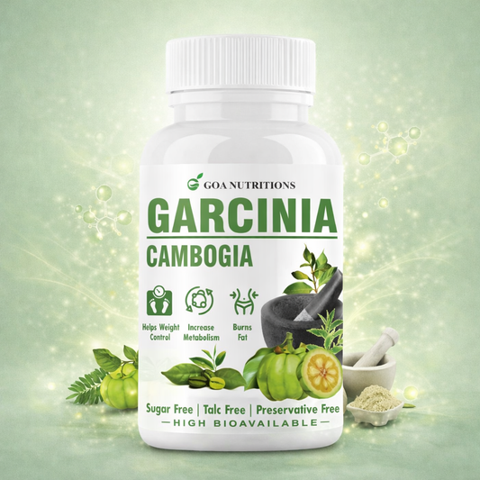 GOA NUTRITIONS Garcinia Cambogia for Weight Loss 60  Tablets