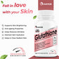 HAYER Glutathione-Tablets 1000mg, Reduces Pigmentation, Dark Patches And Face Fine Lines-60 Tablet