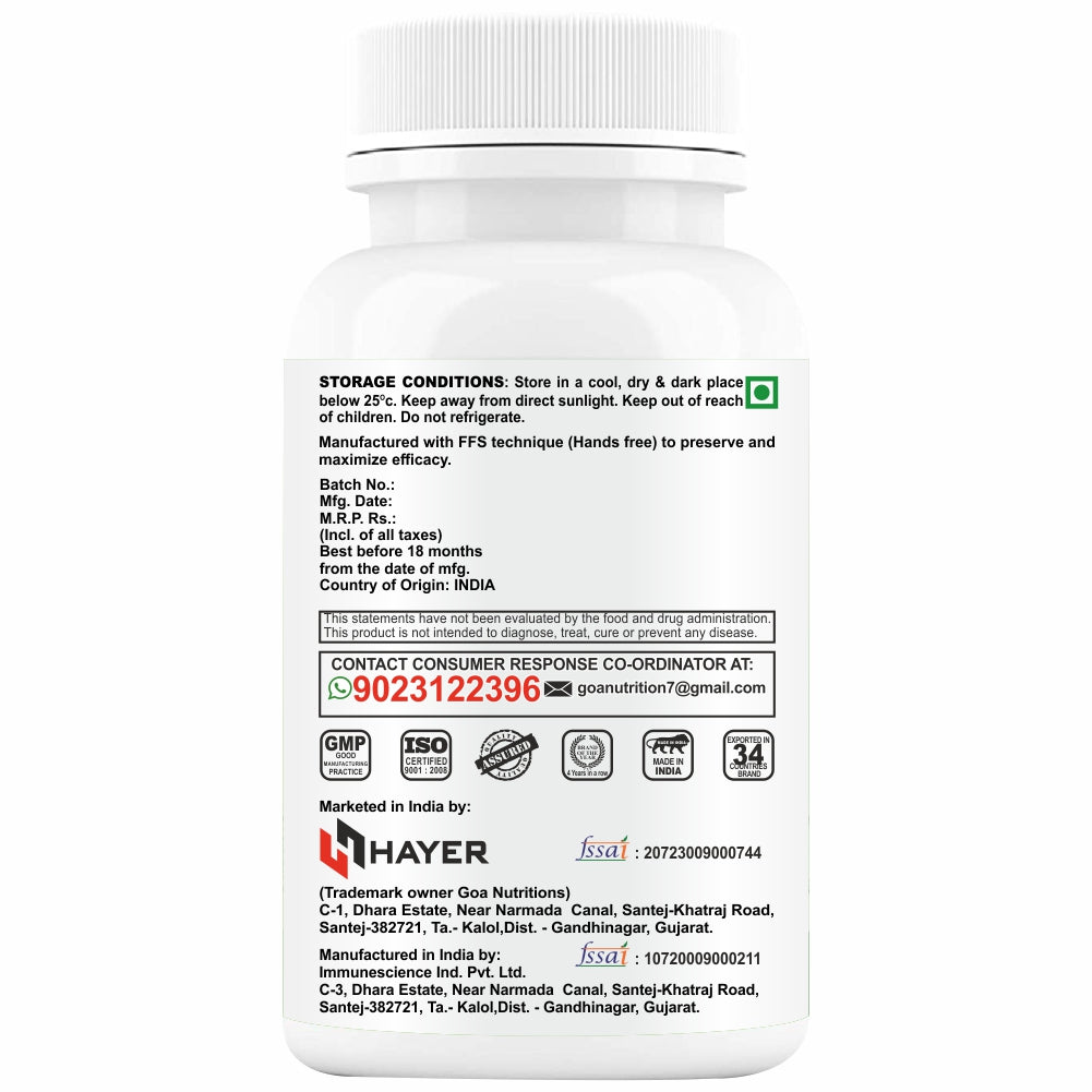 HAYER l Arginine with Carnitine Citrulline Powder 60 tab