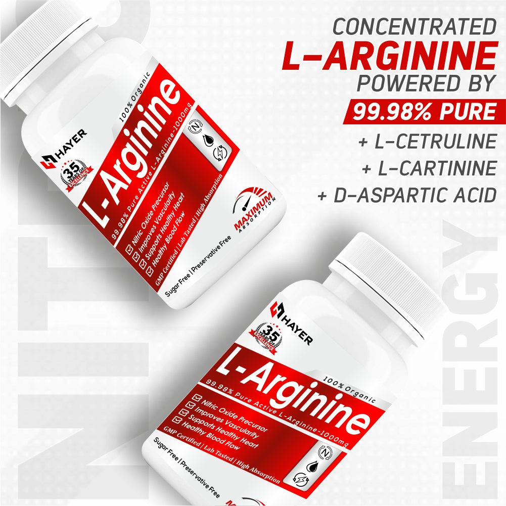 HAYER l Arginine with Carnitine Citrulline Powder 60 tab