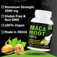 GOA NUTRITIONS Maca Root Extract Adaptogen Complex Red, Black and Yellow Grade, As Dietary Supplement, No Sugar, Preservatives, And Talc -60 Tablets
