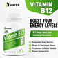 HAYER Vitamin B12 Tablets For Men, Healthy Nerve Function Supplements 60 Tablet Vegan