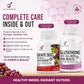 Glutathione Tablets & Grape Seed Extract Tablets  – Antioxidant Supplement Pack for Supporting Skin Brightening, Cellular Protection & Daily Health – Combo pack of 2