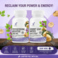 GNL Men's Vitality Combo Pack – Testosterone Booster 2000mg + Horny Goat Weed & Maca Root | Dual Formula for Energy, Stamina, Strength & Performance Support