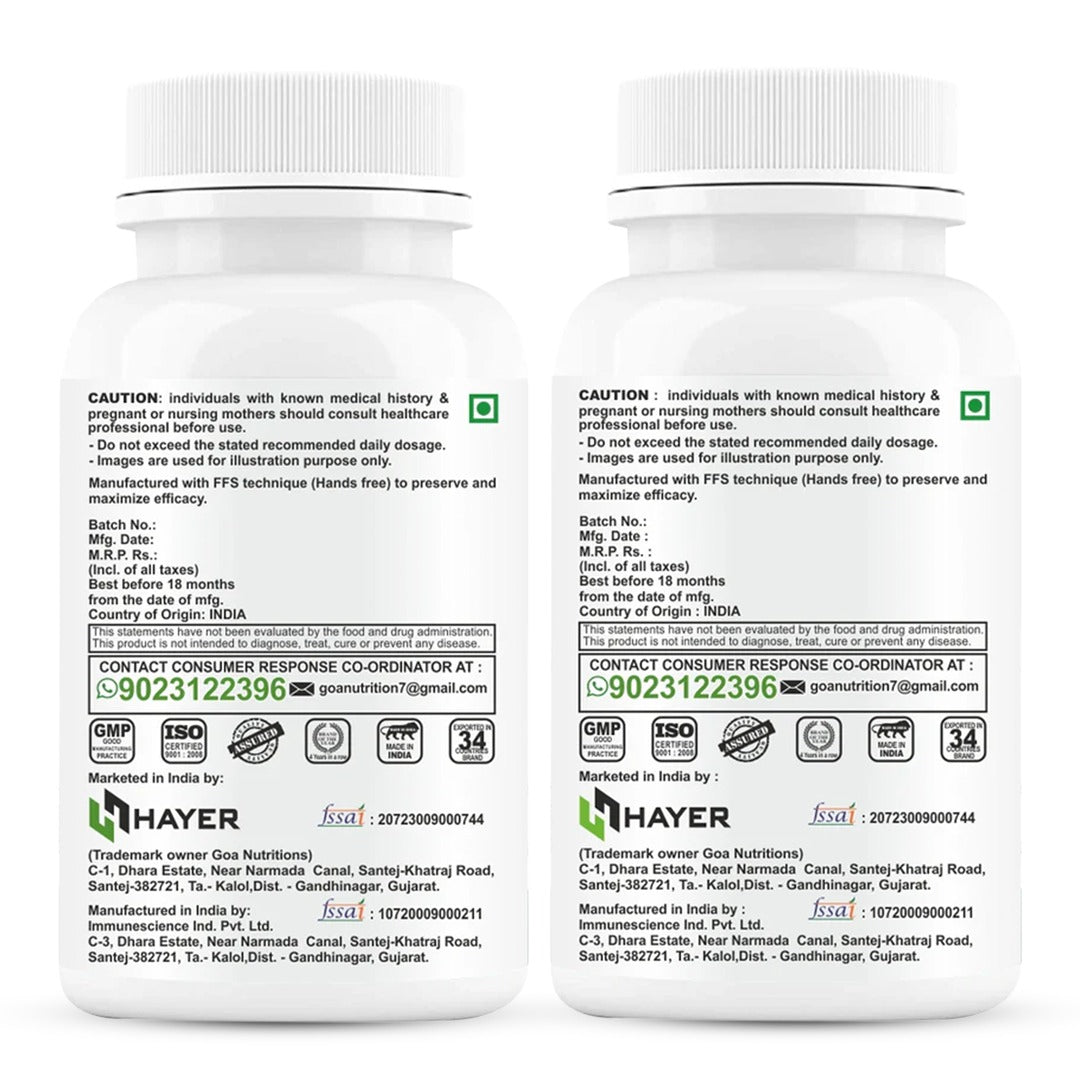 Ultimate Energy, Focus & Wellness Combo Pack | Hayer CoQ10 300mg + Rhodiola Rosea | Daily Vitality & Stress Support Formula