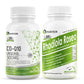Ultimate Energy, Focus & Wellness Combo Pack | Hayer CoQ10 300mg + Rhodiola Rosea | Daily Vitality & Stress Support Formula