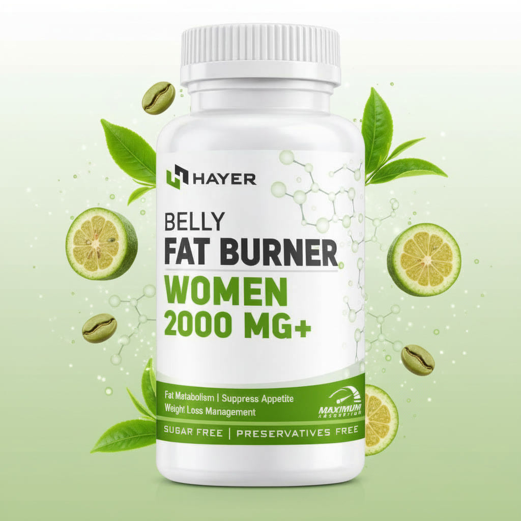 HAYER Fat Burners For Women With Green Tea, Apple Cider Vinegar,60 Keto Tablet s