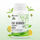 Fat Burners with Natural Supplements for Men, Belly Weight-Loss Supplement - 60 Tablets