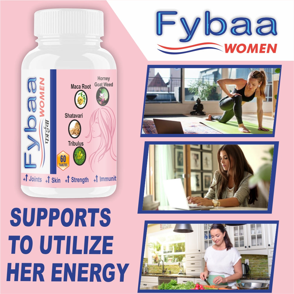 GOA NUTRITIONS Energy Booster For Women To Support Female Fitness 120 Tablets