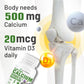 GOA NUTRITIONS Calcium Tablets For Men Women Bone Health & Joint Support 120 Tablets