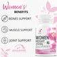 GNL Height Increase Medicine For Women With EAA, Minerals, Super Foods To Help Support Increasing Long Growth, Looks, And Strong Bones -60 Tablets