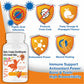 Well-C Vitamin C Tablets Immunity Booster For Kids Orange Flavor 120 Chewable Tablets