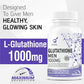 GNL Glutathione Tablets 1000mg For Men With Absorption Enhancers For Skin Whitening-60 Tablets - Image #7