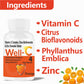 Well-C Vitamin C Tablets With Zinc Supplements Energy Stamina And Immunity Booster For Men women Kids | No Sugar Chewable Tablet - 60